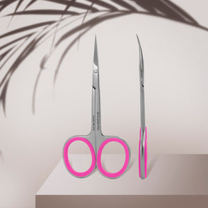 STALEKS SMART 40 Typ 3 – Nagelhautschere mit Silikongriffen – Edelstahl
