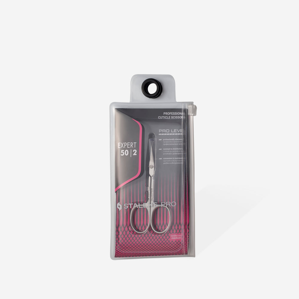 STALEKS EXPERT 50 Typ 2 – professionelle Nagelhautschere – Edelstahl, poliert