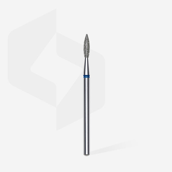 STALEKS Hartmetallfräser Pinienzapfenform – 6 mm – rot – für Maniküre & Pediküre