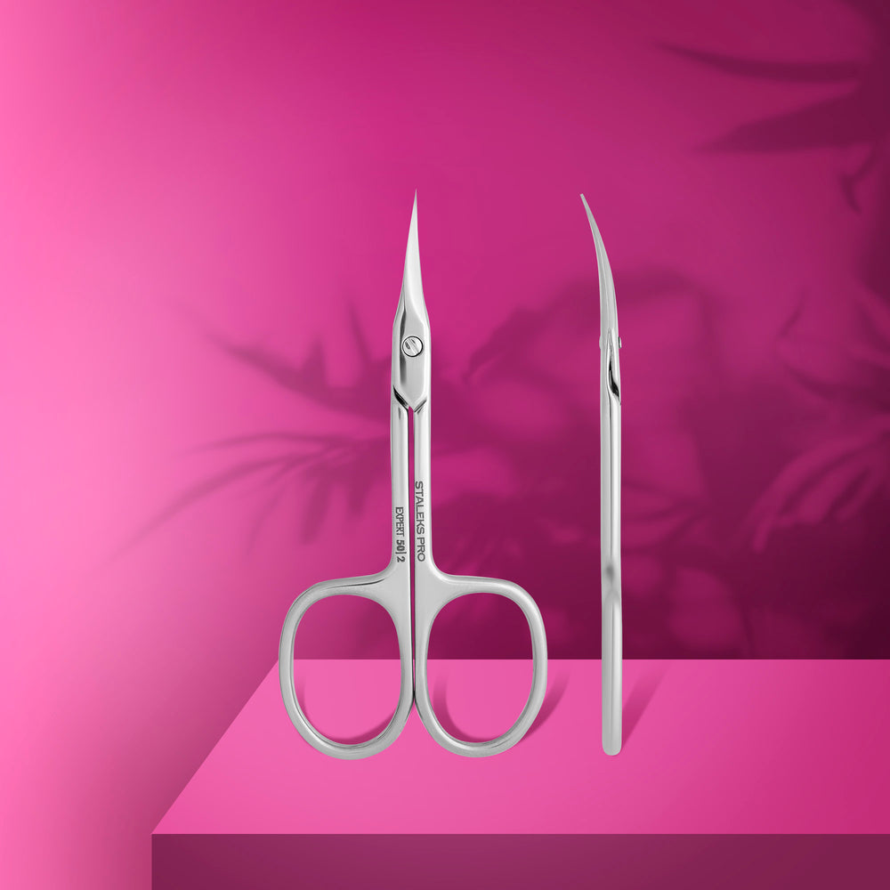 STALEKS EXPERT 50 Typ 2 – professionelle Nagelhautschere – Edelstahl, poliert
