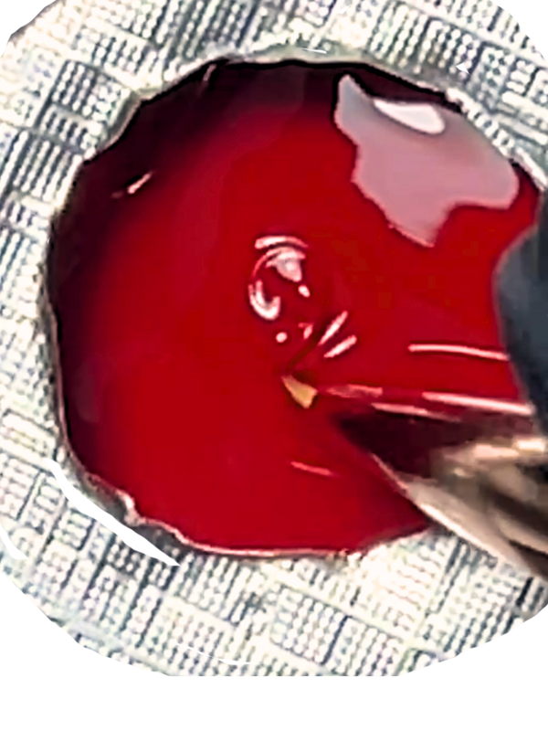 Artistic Red Farbgel – TPO-frei – intensives Rot für elegante Nageldesigns“