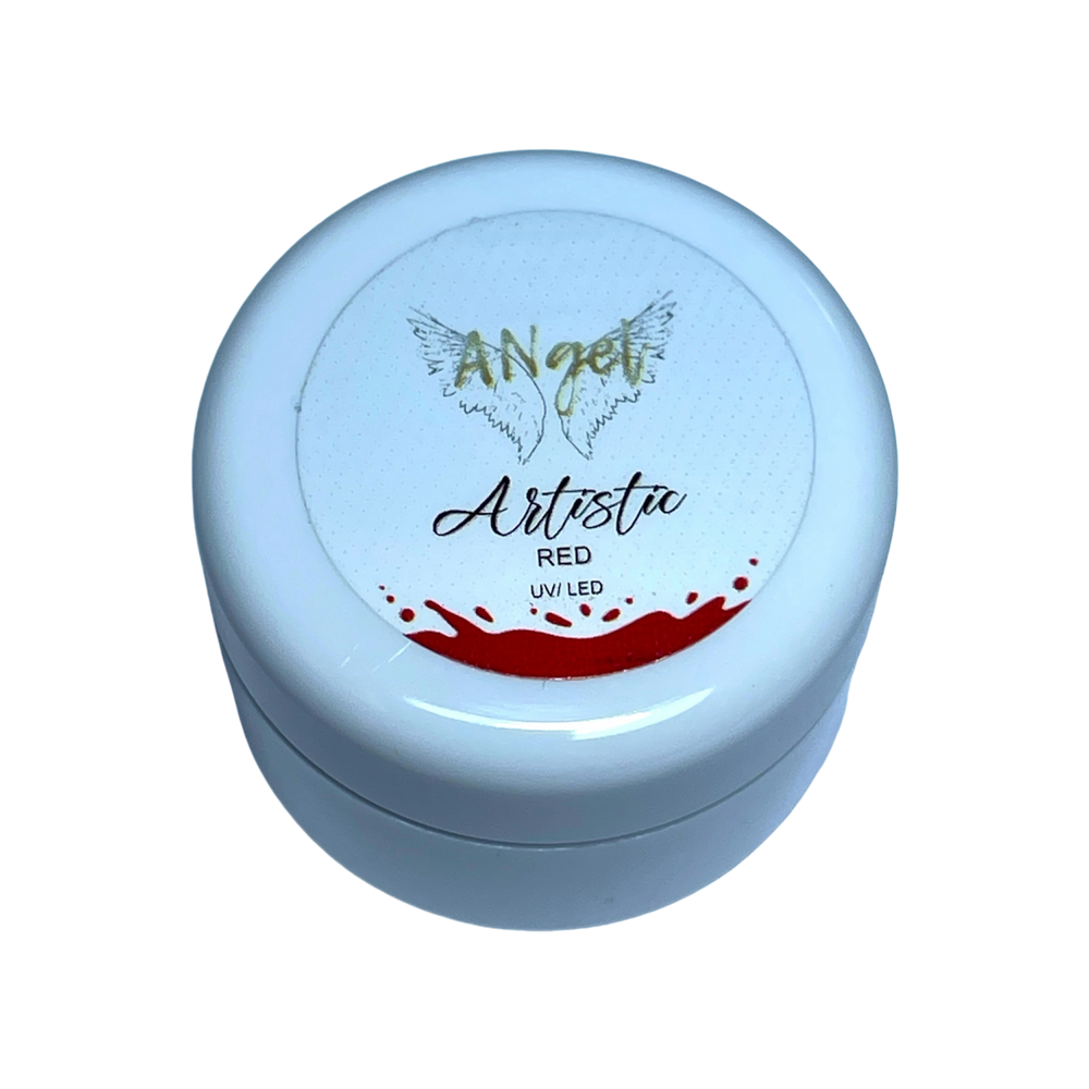 Artistic Red Farbgel – TPO-frei – intensives Rot für elegante Nageldesigns“