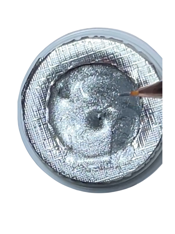 Artistic Silver Nailart-Gel – Metallic Silber – TPO- & HEMA-frei – 5ml