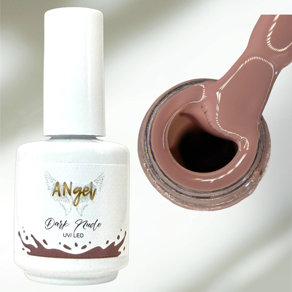 Shellack Dark Nude – UV/LED-Nagellack in dunklem Nude-Ton – TPO-free – 13g