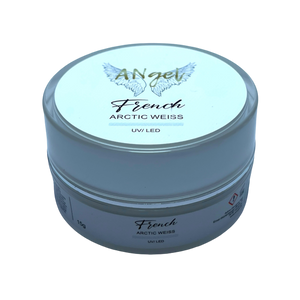 French Arctic Weiß – cremiges French- und Nailart-Gel – ohne Schwitzschicht – TPO & HEMA-frei – 15ml