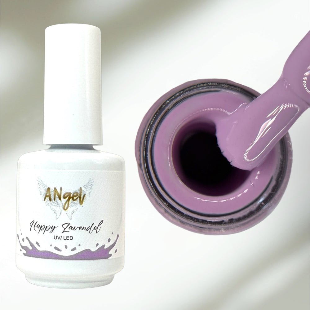 Shellack Happy Lavendel – zarter UV/LED-Lack in pastelligem Lavendel – 13g