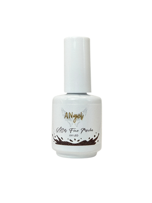 Shellack Glitter Fine Mocha – UV/LED-Lack mit feinem Glitzer – 13g – TPO free