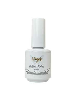 Shellack Glitter Silver – silberner UV-Lack mit Glitzer – TPO-free – 13g