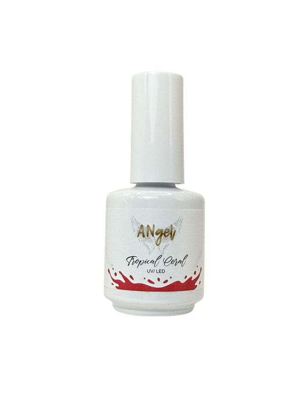 Shellack Tropical Coral – UV/LED-Nagellack in leuchtendem Korallton – 13g