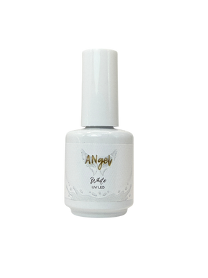 Shellack White – UV/LED-Nagellack in klassischem Weiß – 13g – TPO free