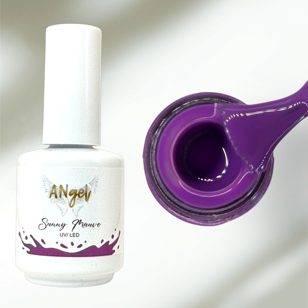 Shellack Sunny Mauve – UV/LED-Nagellack in kräftigem Mauve – 13g – TPO-frei