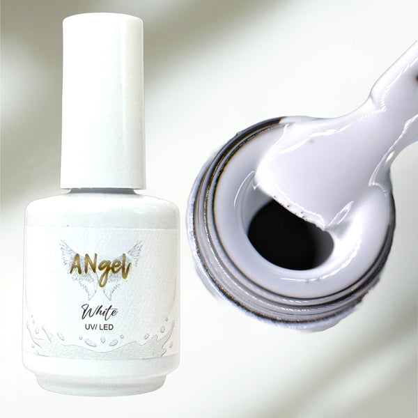 Shellack White – UV/LED-Nagellack in klassischem Weiß – 13g – TPO free