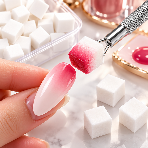 Ombré Schwämmchen Set mit Applikator | 100 Stück