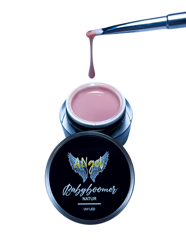 TPO-freies Babyboomer Natur Gel – 30ml – natürliches Nude-Gel für weiche Farbverläufe