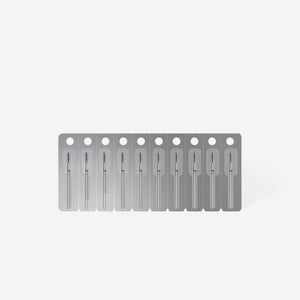 STALEKS Diamant-Fräser Rounded Cylinder – FA30R023/6.5 – rot – 2,3 mm – für Feinarbeiten an Haut & Nägeln