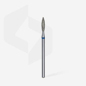 STALEKS Diamantfräser Flamme – FA10R023/10 – mittlere Körnung – Expert-Serie für Maniküre & Pediküre
