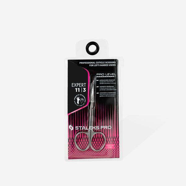 STALEKS PRO EXPERT 11 Typ 3 – Linkshänder Nagelhautschere – Edelstahl