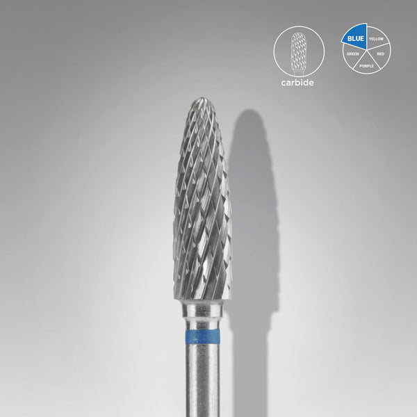 STALEKS Hartmetall-Fräser Maisform Blau FT90B040/14 – 4 mm für Under Refill