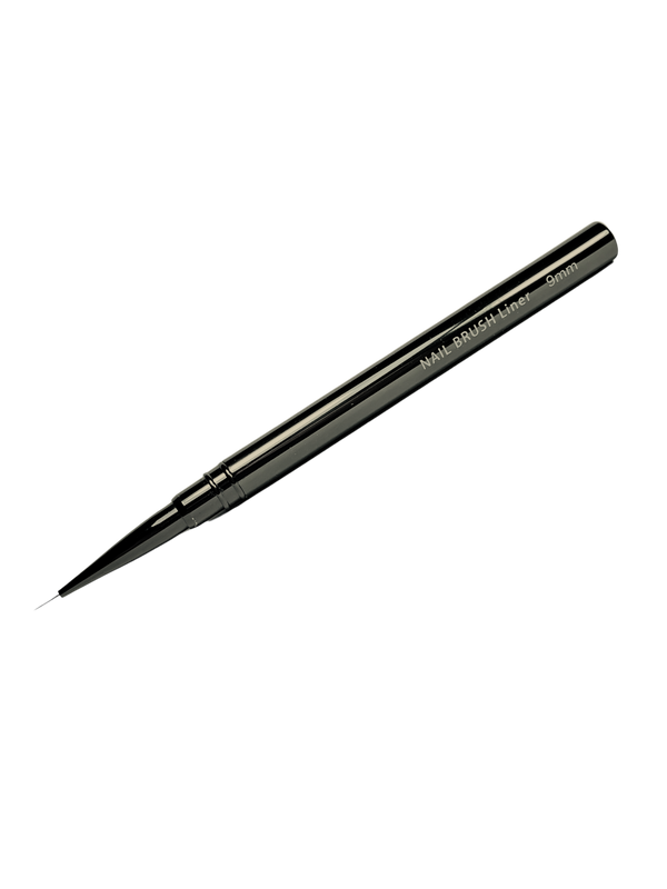 Artistic Pinsel 9mm – Nailart-Pinsel mit feiner Spitze & Metallgriff für präzise Designs