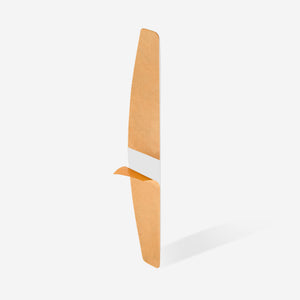 STALEKS Einweg-Feilen Halbmondform 100 Grit – 30 Stück – passend für MBE-40